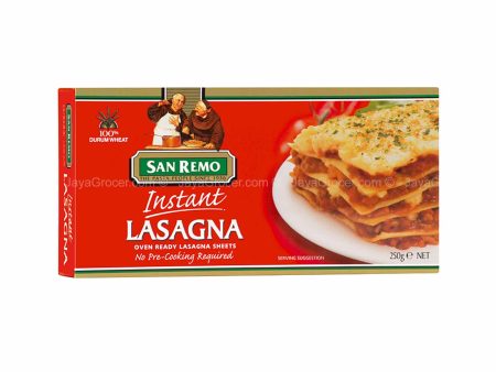 San Remo Instant Lasagna 250g Cheap