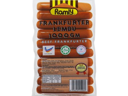 Ramly Beef Frankfurter 1kg Online now