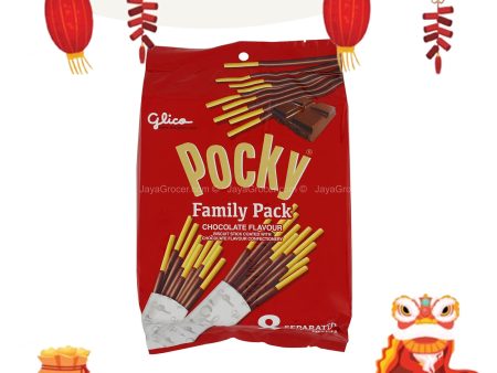 Glico Pocky  Biscuit Stick Family Pack Chocolate Flavour 21g x 8 Online Hot Sale