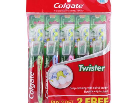 Colgate Twister Toothbrush (Soft) 1pack Online now