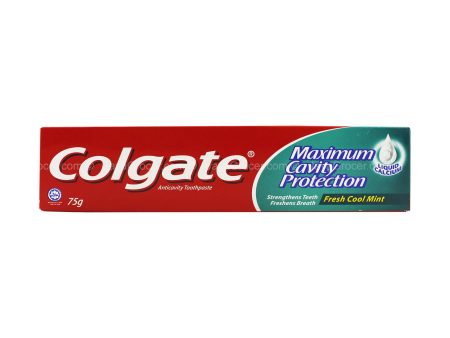 Colgate Maximum Cavity Protection Fresh Cool Mint Toothpaste 75g For Cheap