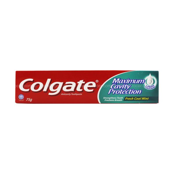 Colgate Maximum Cavity Protection Fresh Cool Mint Toothpaste 75g For Cheap