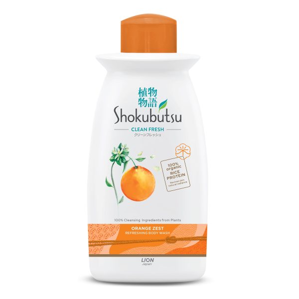 Shokubutsu Orange Peel Sensation Shower Foam 220ml For Cheap