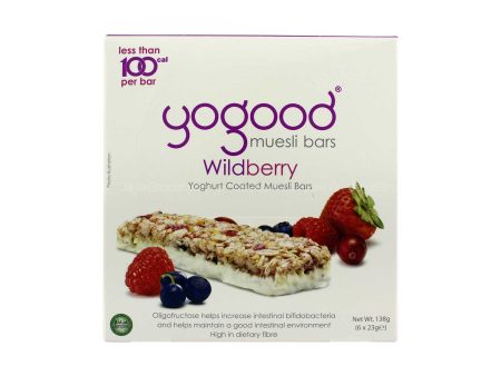 Yogood Wildberry Yogurt Coated Muesli Bars 138g Sale