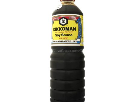 Kikkoman Naturally Brewed Soy Sauce 1L For Sale