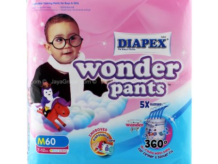 Diapex Wonder Pants (Medium) 60pcs pack Discount