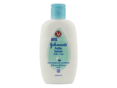 Johnson’s Baby Lotion Milk + Rice 100ml Discount