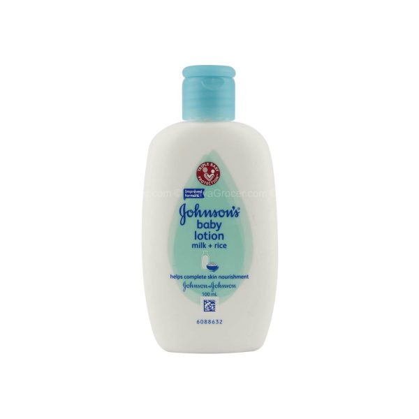 Johnson’s Baby Lotion Milk + Rice 100ml Discount