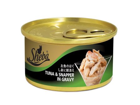 Sheba Tuna & Snapper in Gravy Wet Food 85g Online Sale