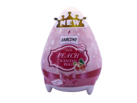 Farcent Peach Scented Egg Air Freshener 170g Discount