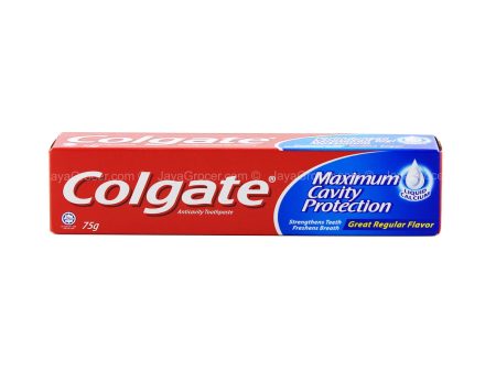 Colgate Maximum Cavity Protection Great Regular Favour Toothpaste 75g Online Hot Sale