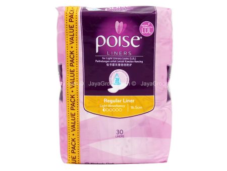 Poise Regular Liners 12pcs x 2 Fashion