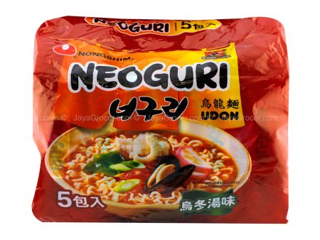 Nongshim Neoguri Udon Instant Noodle 120g x 5 Online now