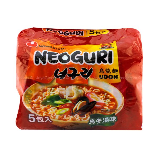 Nongshim Neoguri Udon Instant Noodle 120g x 5 Online now