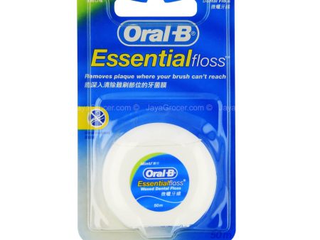 Ob 50M Essential Mint Waxed Dental Floss 1pack Online Hot Sale