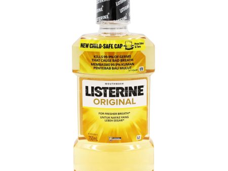 Listerine Original Mouthwash 750ml Sale