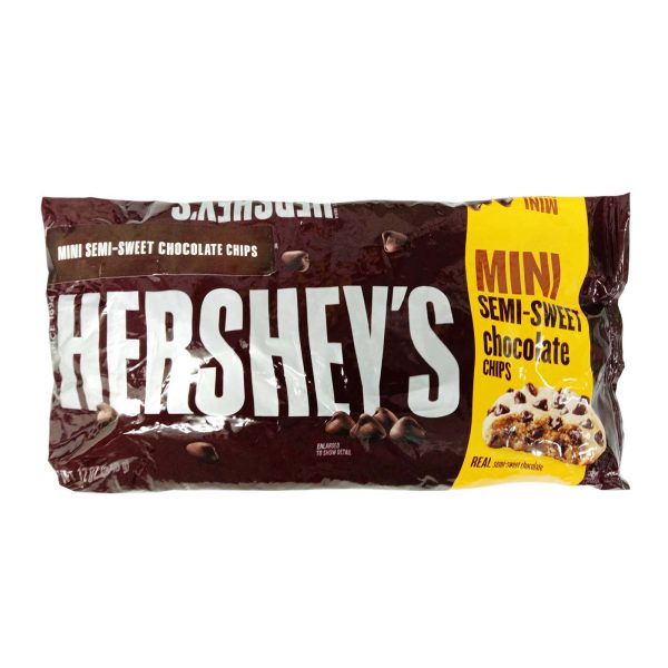 Hersheys Mini Semi-Sweet Chocolate Chips 340g Fashion