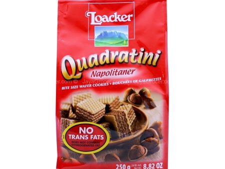 Loacker Quadratini Napolitaner Biscuit 250g Online