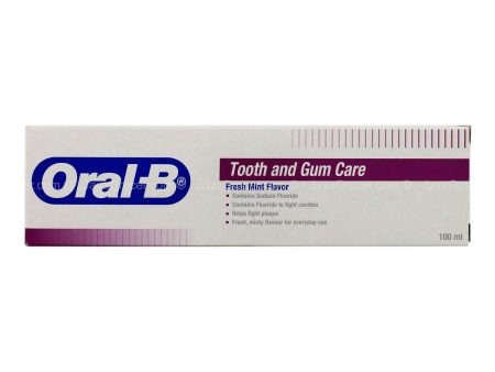 Oral-B tooth and Gum Care Toothpaste 100ml For Discount