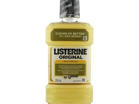 Listerine Original Mouthwash 250ml Fashion