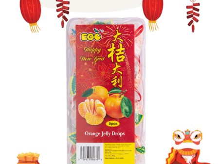 Ego Orange Jelly Drops 200g Supply