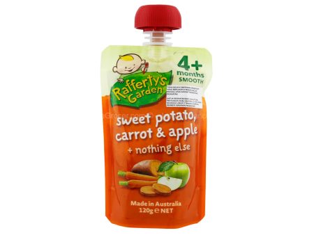 Rafferty s Garden Sweet Potato, Carrot and Apple (4+ Months) 120g Discount