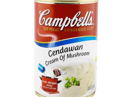 Campbells Cream Of Mushroom Condensed Soup 290g For Discount