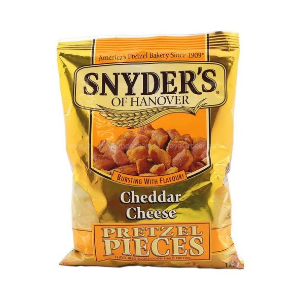 Synder’s Of Hanover Cheddar Cheese Pretzel Pieces 125g Sale