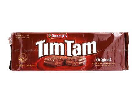 Arnotts Chocolate Tim Tam Biscuit 200g Hot on Sale