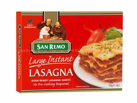 San Remo Instant Lasagna Sheet (Large) 250g For Cheap