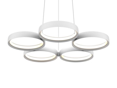 5 Ring Led Pendant Light Sale