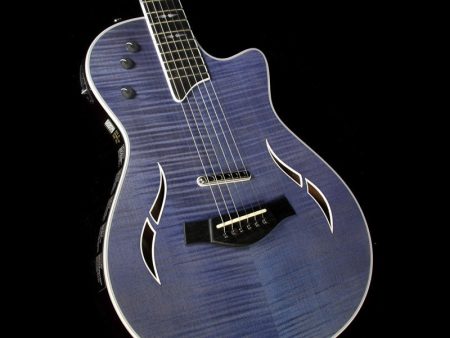 Used Taylor T5z Pro Electric Guitar Pacific Blue Hot on Sale