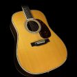 Used 2012 Martin D-45V Dreadnought Acoustic Guitar Natural For Discount