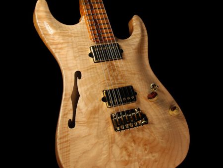 Suhr Standard Archtop Electric Guitar Waterfall Burl Gloss Natural Discount