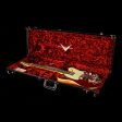 Fender Custom Shop TV Jones Telecaster Relic Red Sparkle Top and Tinted Okume Body Online Hot Sale