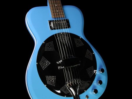 Used Eastwood Airline Folkstar Electric Guitar Sky Blue For Discount