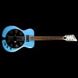 Used Eastwood Airline Folkstar Electric Guitar Sky Blue For Discount