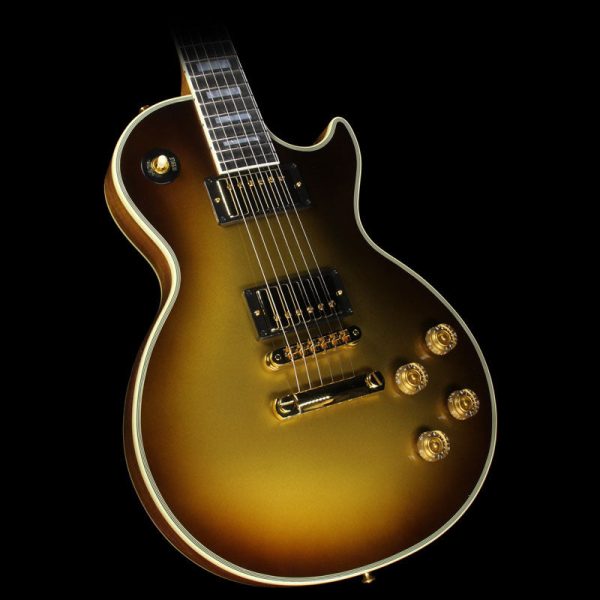 Used Gibson Custom Shop Zoo Select Les Paul Custom Electric Guitar Viceroy Gold Burst Supply