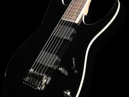 Used 2014 Ibanez RGIB6BK Iron Label Electric Guitar Black For Cheap