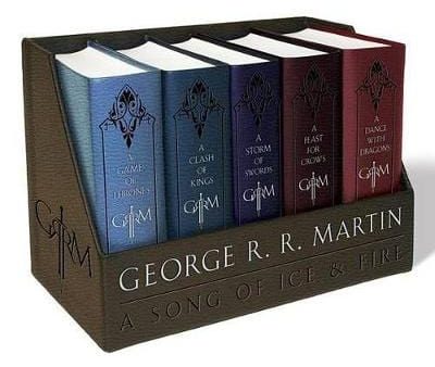 Georg R R Martin: George R. R. Martin s A Game of Thrones Leather-Cloth Boxed Set (Song of Ice and Fire Series) [2015] paperback For Discount