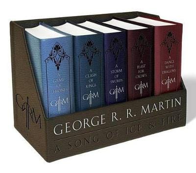 Georg R R Martin: George R. R. Martin s A Game of Thrones Leather-Cloth Boxed Set (Song of Ice and Fire Series) [2015] paperback For Discount