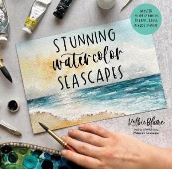 Kolbie Blume: Stunning Watercolor Seascapes [2022] paperback on Sale