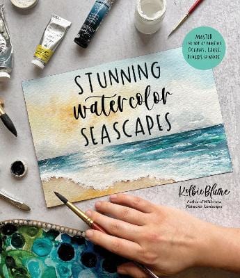 Kolbie Blume: Stunning Watercolor Seascapes [2022] paperback on Sale